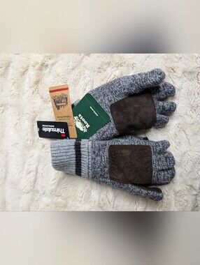BNWT ROOTS MENSCFSBIN FLIP MITTS